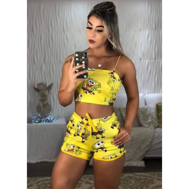 Conjunto batedeira roupa store feminina