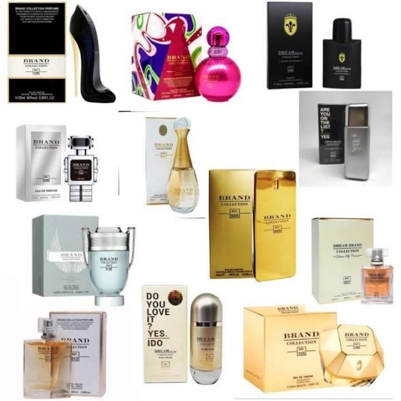 Kit 10 Perfumes Brand Collection De 25ml | Shopee Brasil