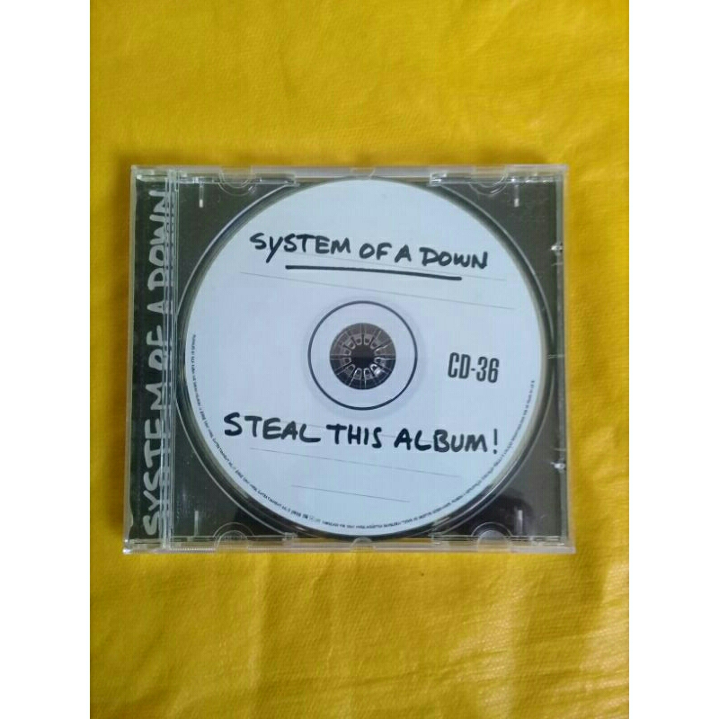 Cd System of a Down Steal this Album | Shopee Brasil