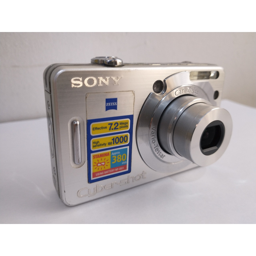 Sony Cyber-Shot DSC-W55 7.2 MP sold Silver Camera