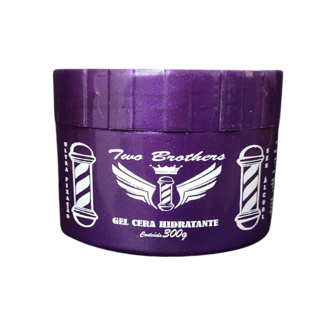 Gel Cera Two Brothers 300g para cabelo profissional Shopee Brasil