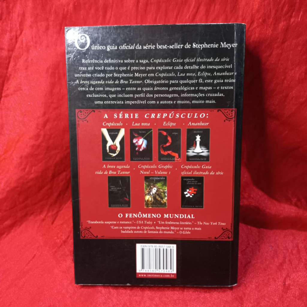 LIVRO - Crepúsculo: Guia Oficial Ilustrado da Série - Stephenie Meyer ...