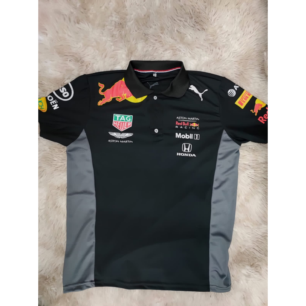 Polo Puma Aston Martin Red Bull Racing Marinho - Faz a Boa!