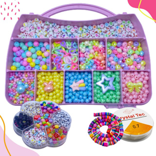 Kits de artesanato infantil para meninas com idade 6 7 8 9 10 anos, kit de  fabricação de joias para pulseiras de 6 a 10 anos de idade para meninas de 6