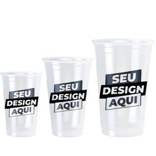 Copo Descartável Personalizado De 300/330ml 1000 Unidades