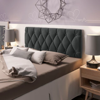 Cabeceira Painel Para Cama Box Casal Queen 1,60 Bélgica - Cores
