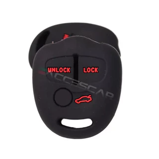 Capa Chave Silicone Mitsubishi 3 Botões Lancer Asx L200 Outlander