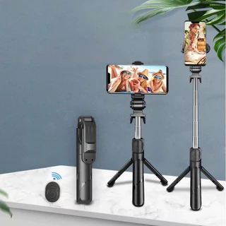 Bastão Pau de Selfie Bluetooth Retrátil suporte tripé para celular