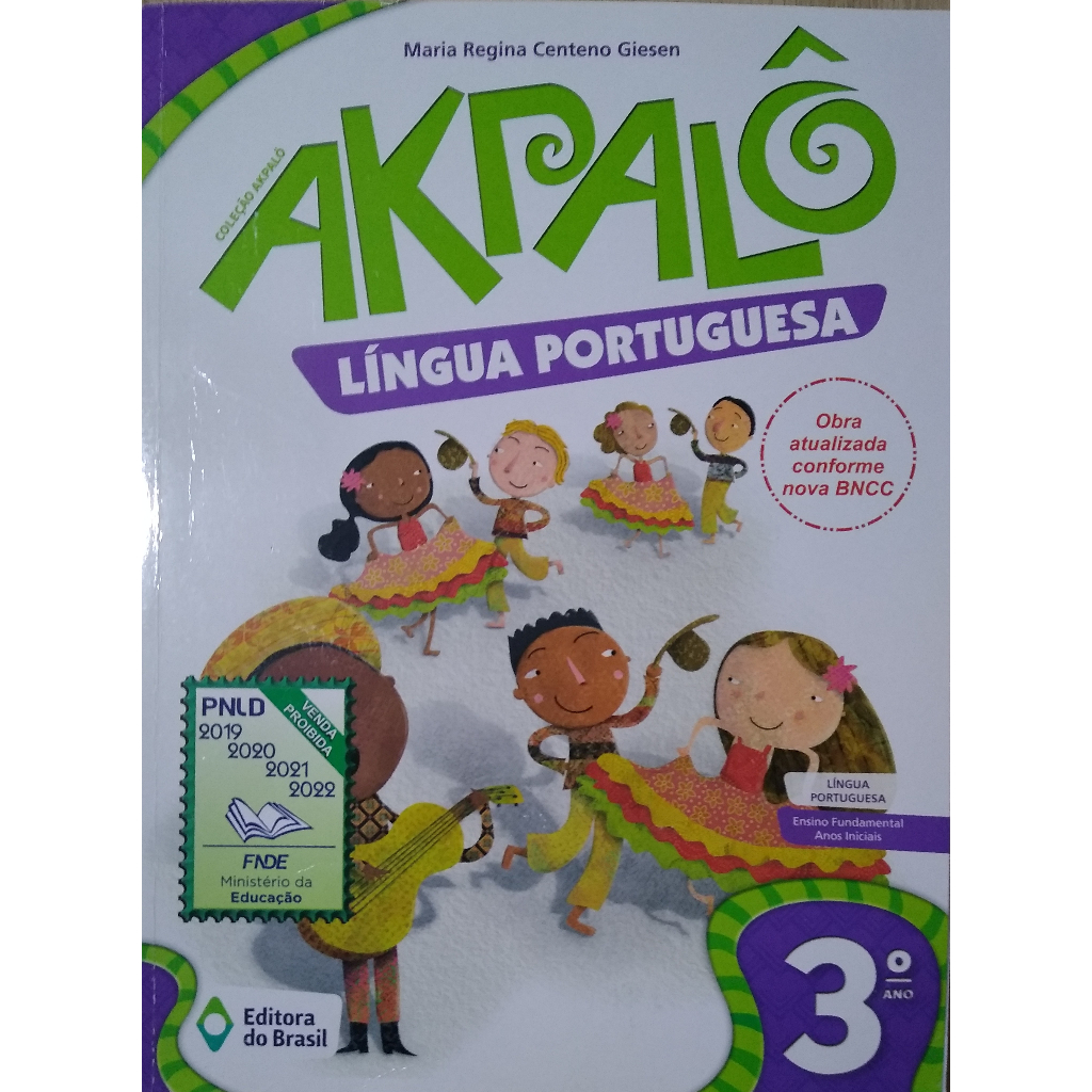 Akpalo Lingua Portuguesa 3ºano | Shopee Brasil