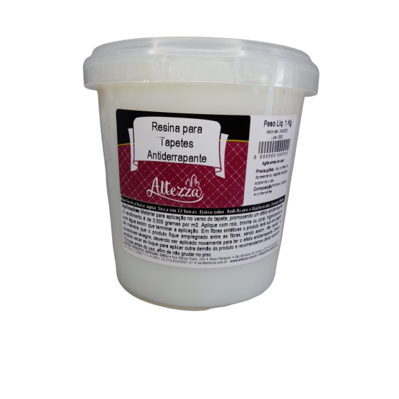 Antiderrapante Tapetes Frufru Tufting e Talagarça - Resina para Tapete