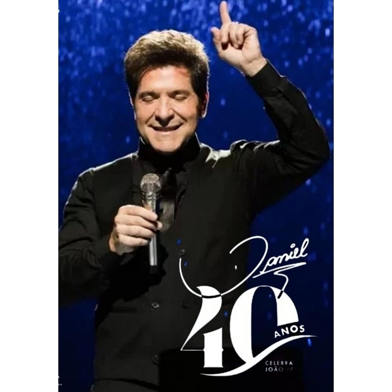 DVD Daniel 40 Anos e Convidados Vol.1 Shopee Brasil