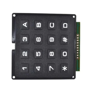 Teclado matriz 4x4 digitos abs teclado rigido para arduino