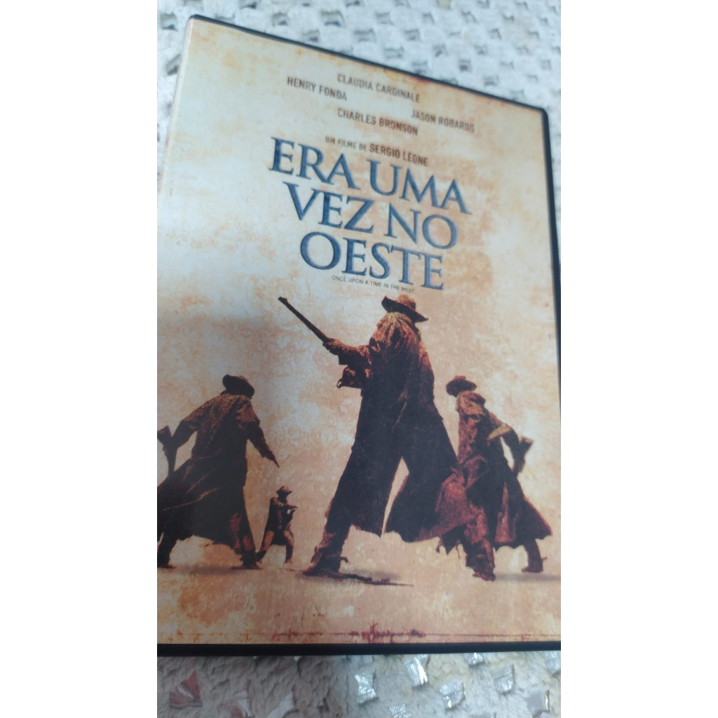 Dvd Era Uma Vez No Oeste | Shopee Brasil