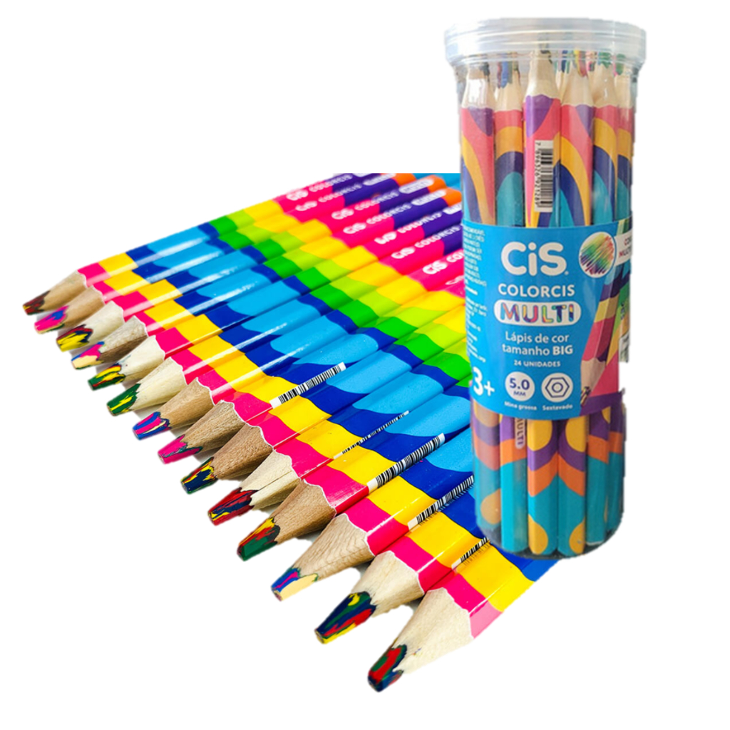 Lapis arco iris / cores multiplas - CIS