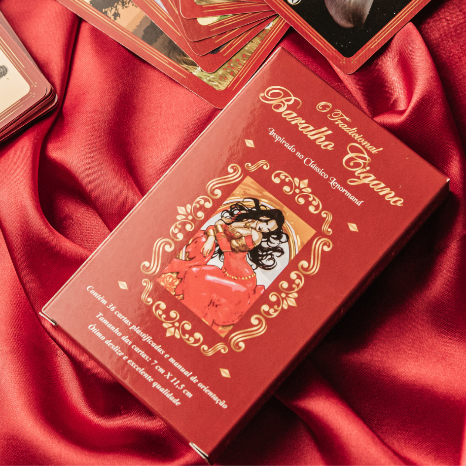 O Tradicional Baralho Cigano 36 cartas Plastificado Manual