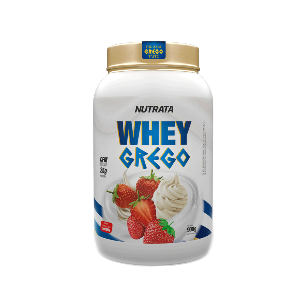 Whey Grego Protein 900g – Nutrata