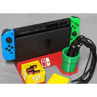 SUPORTE PARA NINTENDO SWITCH DOCK - MARIO THEME 2
