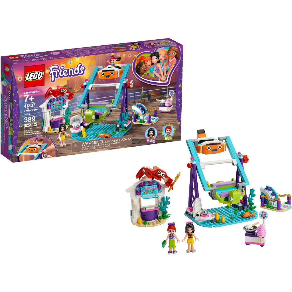 Lego 41337 Looping Subaquatico Lego Friends Shopee Brasil