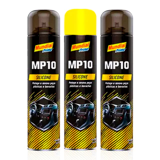 Silicone Spray 300ml Restaurador Para Painel De Carro Plástico Couro Borracha Canaleta Dobradiças