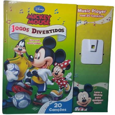 Mickey. Jogos Divertidos - Coleção Disney Music Player