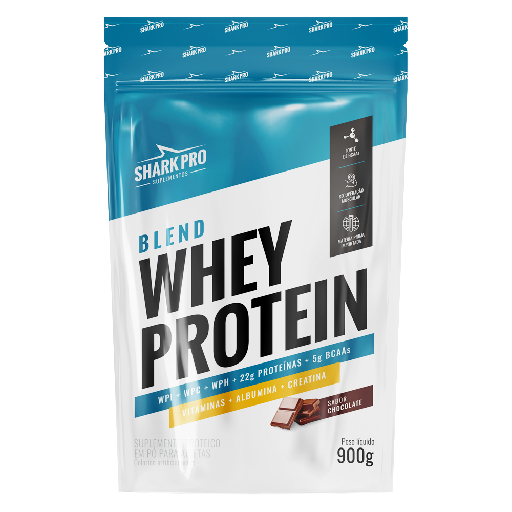 Blend Whey Protein 900g – Shark Pro