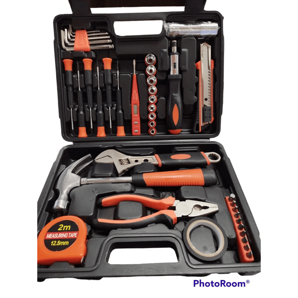 Maleta de ferramentas multiuso com 40 peças Nakasaki | Shopee Brasil