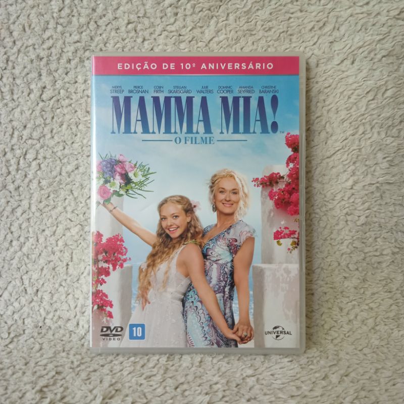 Dvd Mamma Mia Meryl Streep Pierce Brosnan Colin Firth Stellan Skarsgard Julie Walters Dominic 4270