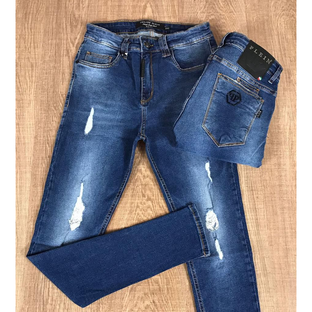 Calça Jeans Philipp Plein Masculina