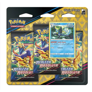 Blister Triplo EE12.5 - Realeza Absoluta Pokémon Inteleon "Original"