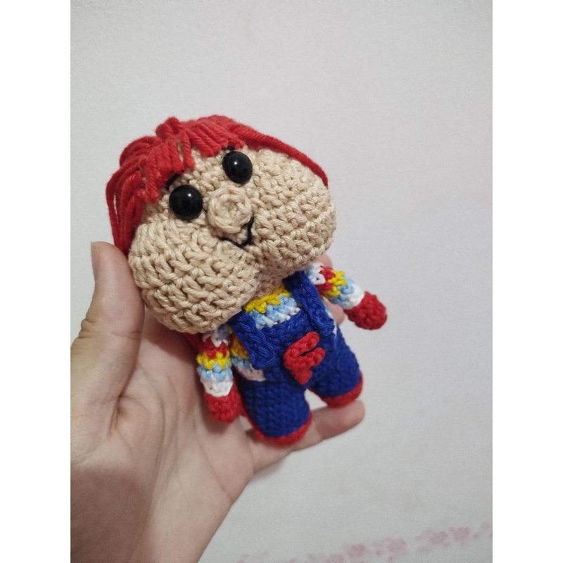 Boneco fofão amigurumi crochê chaveiro carreta furacão | Shopee Brasil