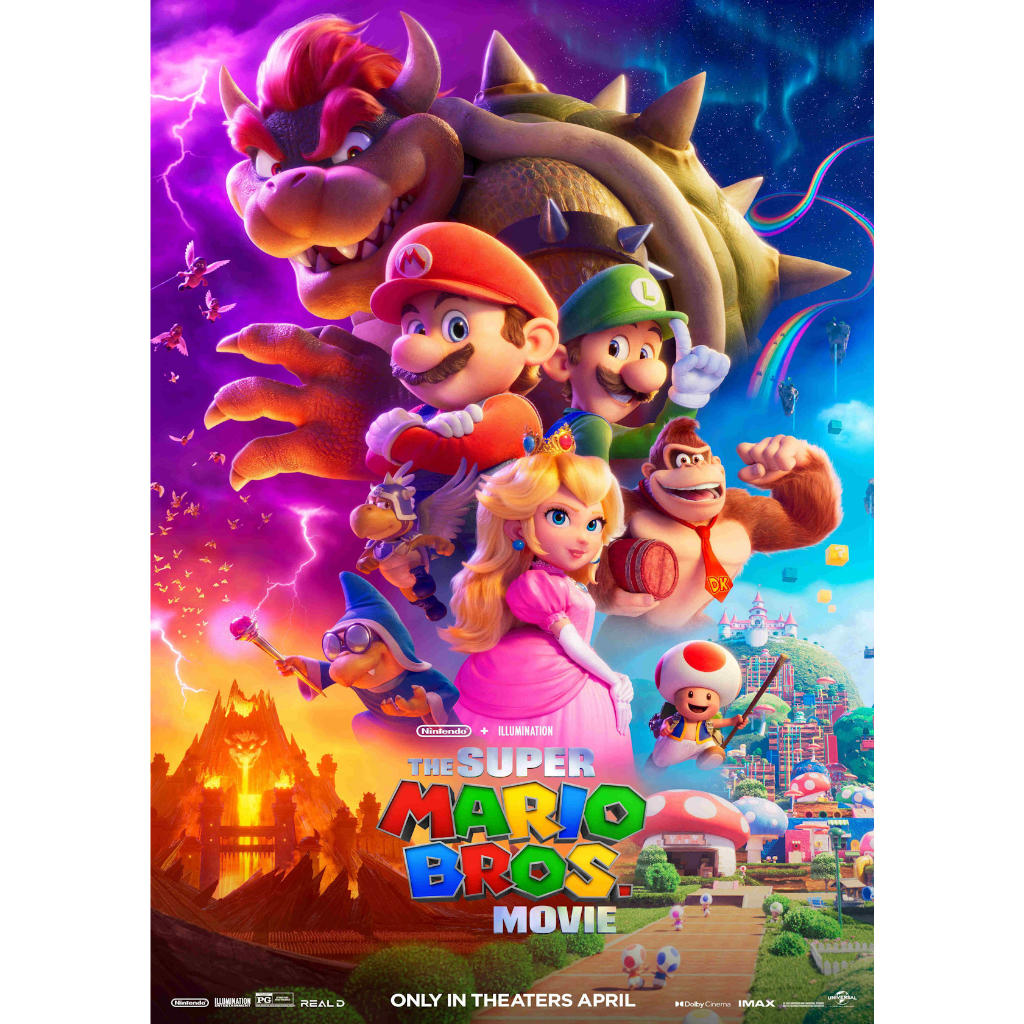 Poster Cartaz Jogo Super Mario Bros - Pop Arte Poster - Pôster