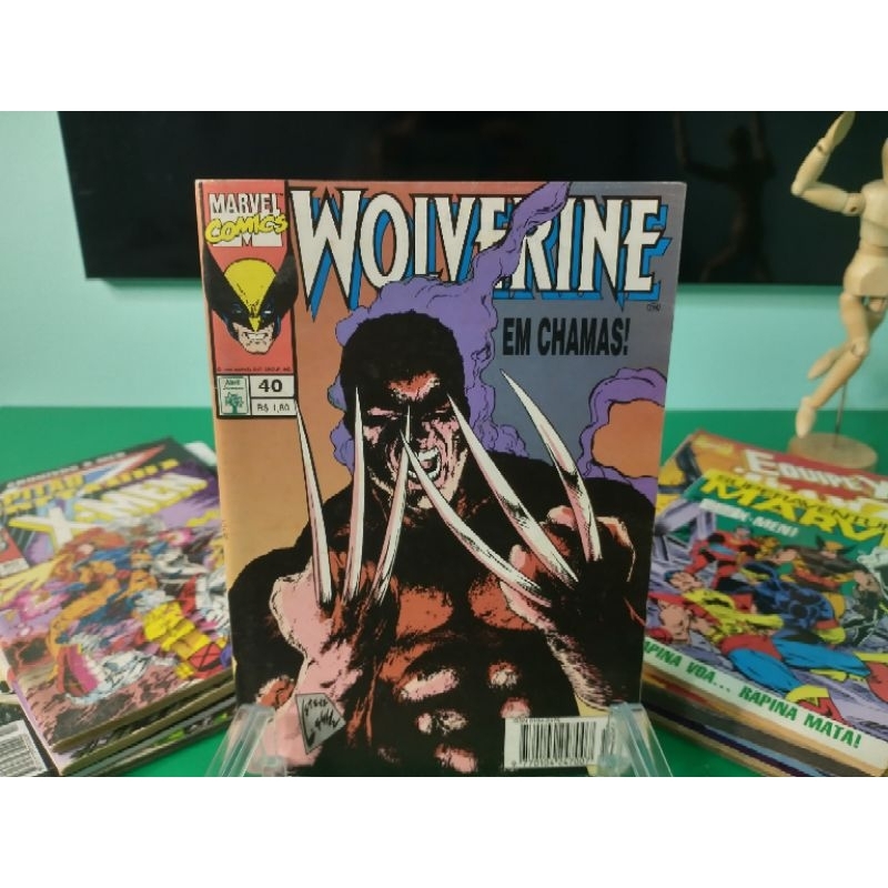 HQ Wolverine 40 (Ed Abril 1995) | Shopee Brasil
