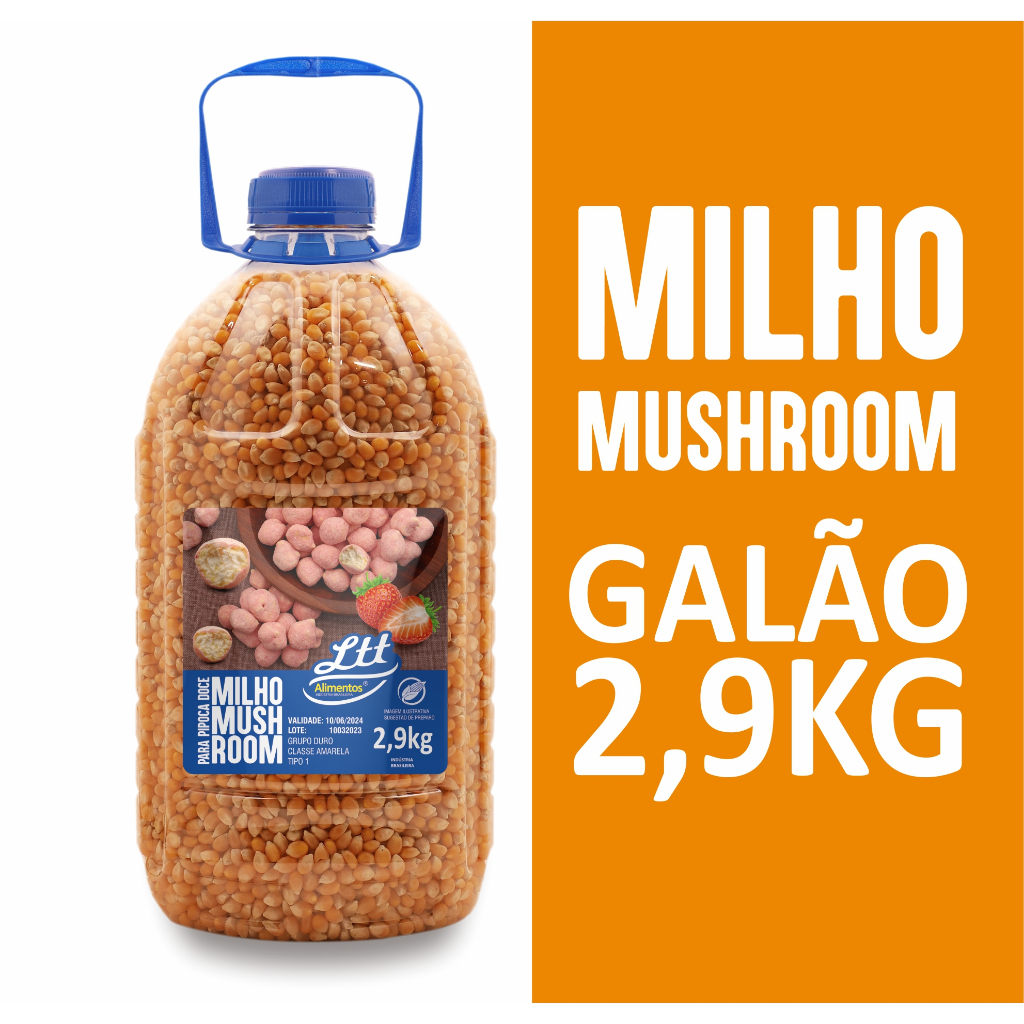 Milho Mushroom Galao Kg Shopee Brasil