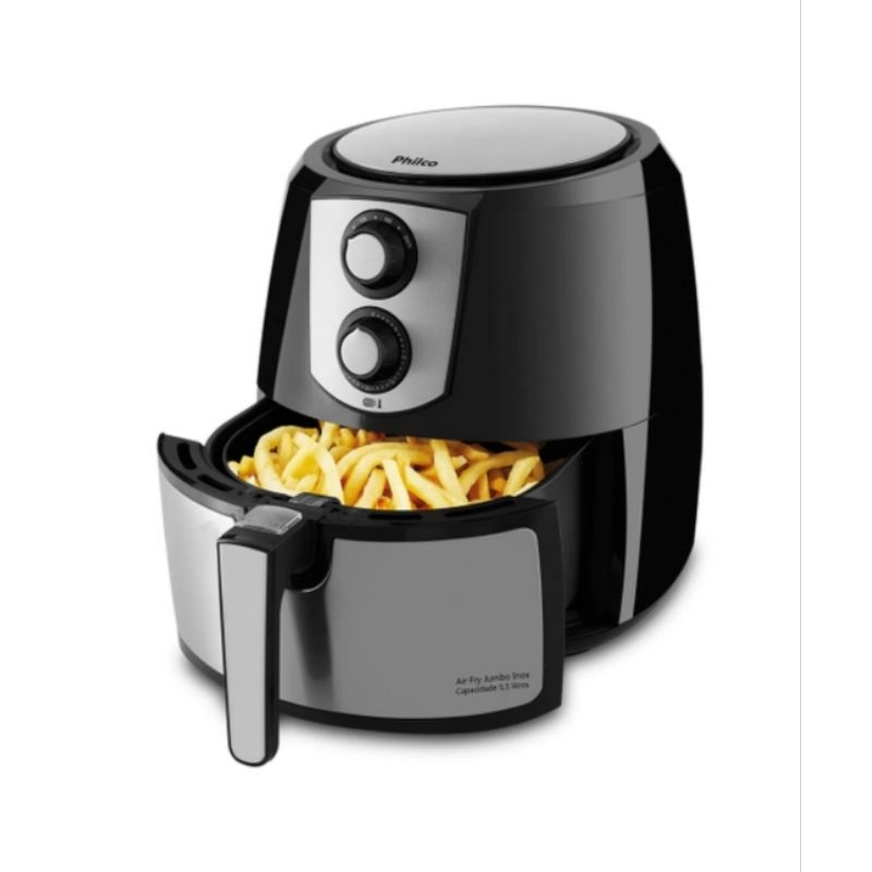 Fritadeira Philco Air Fry Jumbo Inox 7,2L PFR06PI Shopee Brasil