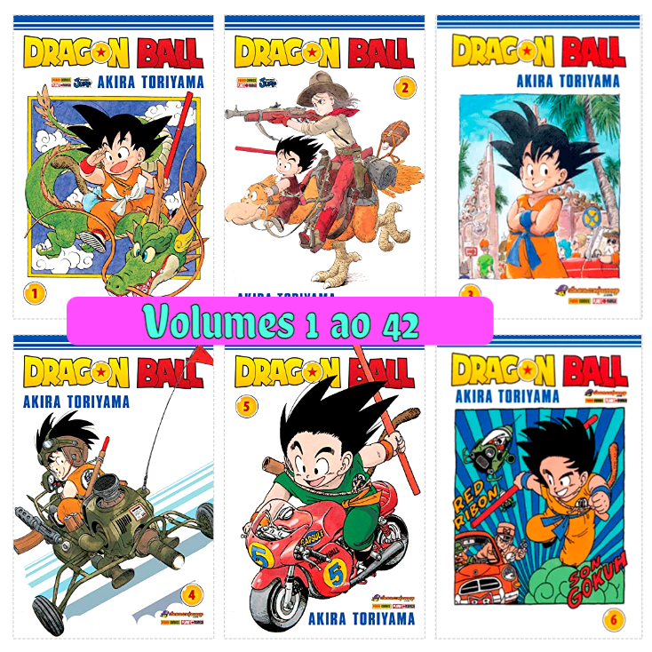 Mangá Dragon Ball Vol. 1 (em Português) - Figuras de Ação Colecionáveis