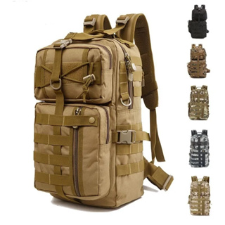 Mochila tatica militar reforçada grande 40 litros escolar trilha viagem exercito