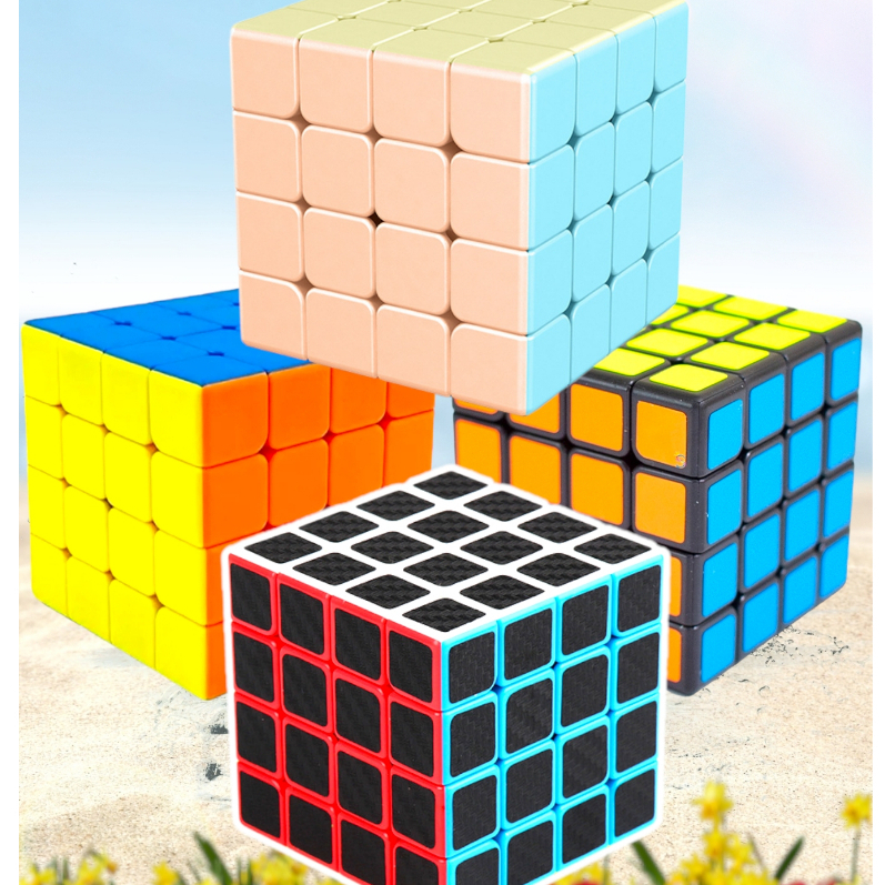 Cubo mágico profissional mo-yu 4x4x4 aleatoria