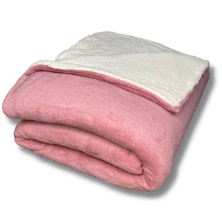 Coberdrom Sherpa Cobertor Quarto Casal Dupla Face Soft Pele De Carneiro Inverno Quentinho Manta