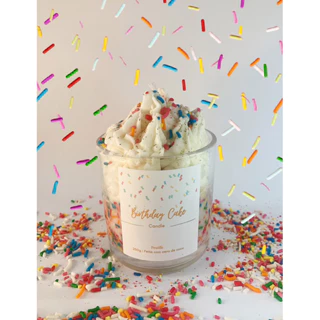 Vela Birthday Cake - Bolo de Aniversário - Perfumada
