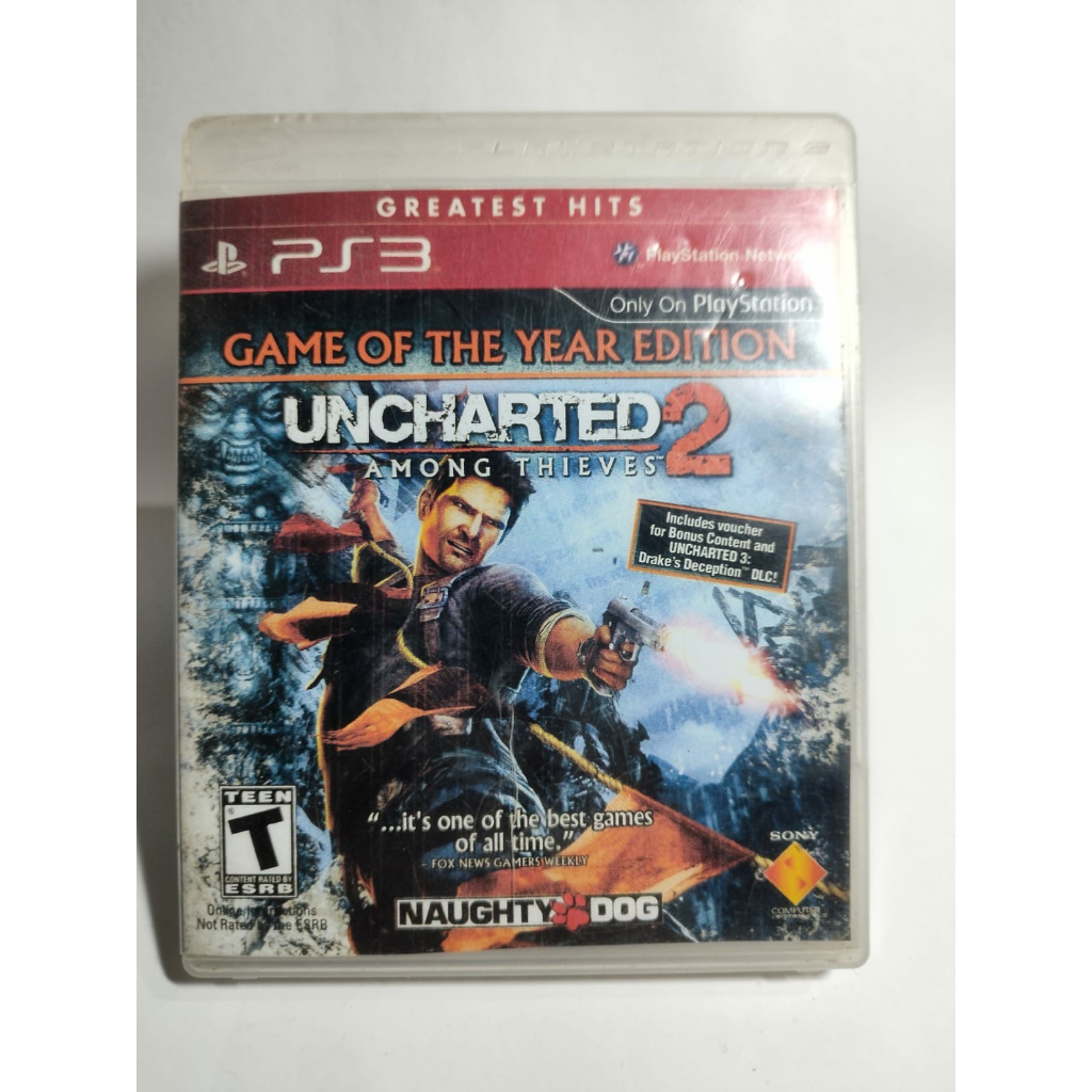 Ps3 - Uncharted 2 Among Thieves GH Game of the Year PlayStation 3