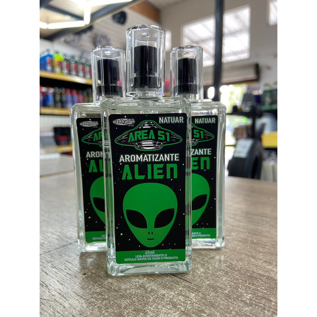 Aromatizante spray Et Alienígena Centralsul 45ml Lançamento Novidade