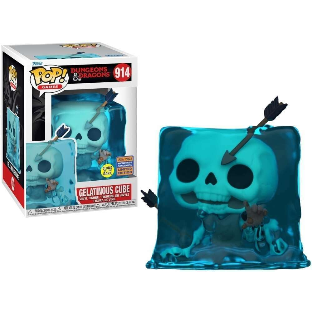 Funko Pop Gelatinous Cube 914 Wondrous Con Pronta Entrega Shopee Brasil