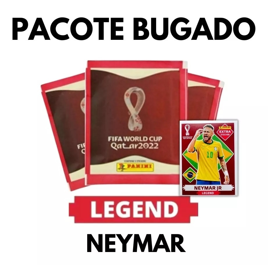 Brazil Stickers on X: Neymar Jr. - LEGEND / BRONZE Equipe: Brasil Coleção:  FIFA World Cup 2022 Editora: Panini Brasil Figurinhas avulsas, envelopes e  álbuns estão disponíveis para venda no site.  #