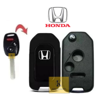 CHAVE CANIVETE ADAPTAÇÃO HONDA NEW CIVIC/CITY/CRV - 2 BOTÕES C/ PÂNICO