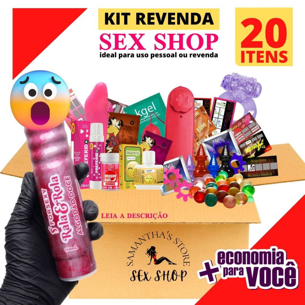 Kit Produtos Adultos Itens Sex Shop Brincadeiras Shopee Brasil