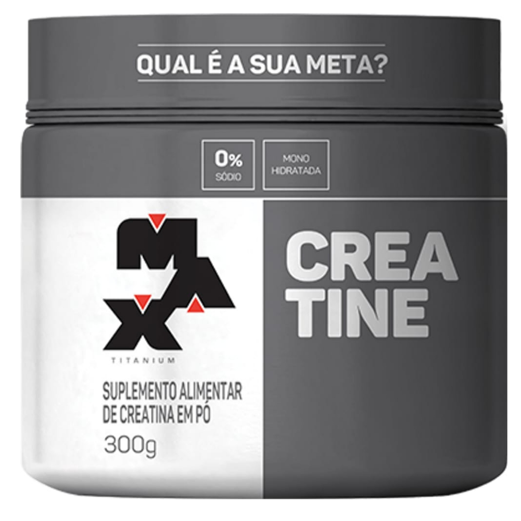 Creatina Max Titanium 300g | Shopee Brasil