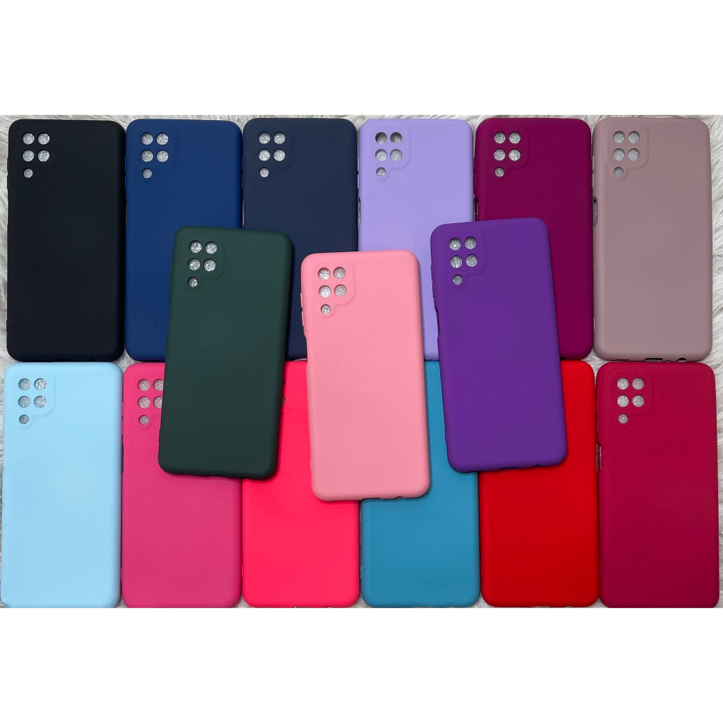 Capa Capinha A12 Samsung Silicone Aveludado