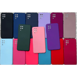 Capa Capinha A12 Samsung Silicone Aveludado
