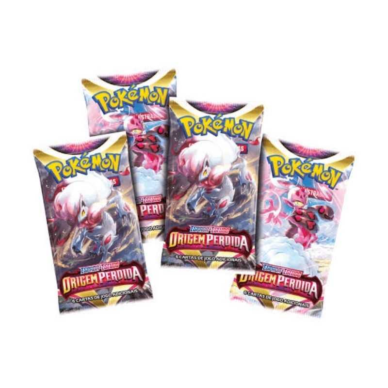 Booster Pokémon Origem Perdida Espada Escudo Copag em Português ...