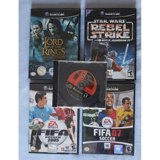 Lote jogos gamecube